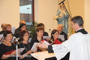 L'inaugurazione della chiesa di Villanova