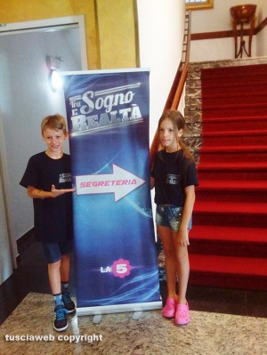 I viterbesi Serena Vacca e Samuele Mazzarrini ai provini per "Tra sogno e realtà"
