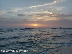 Tramonto a Torre san Giovanni (Lecce)