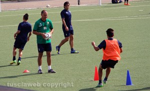 Sport - Calcio - La rifinitura della Viterbese