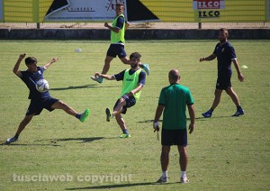 Sport - Calcio - La rifinitura della Viterbese