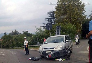 Capodimonte - Incidente sulla Verentana