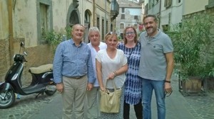 La delegazione polacca
