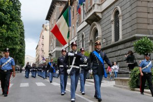 Gli allievi della Scuola sottufficiali dell'esercito