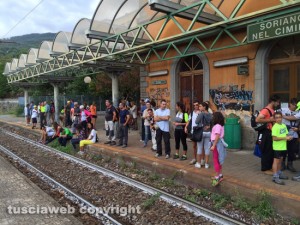 La stazione di Soriano nel Cimino