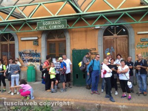 La stazione di Soriano nel Cimino