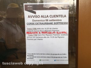 La stazione di Soriano nel Cimino