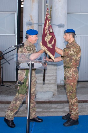 Viterbo - La cerimonia all'hangar