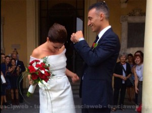 Il matrimonio di Daniele Ruggeri con la parlamentare grillina Maria Edera Spadoni
