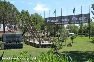 Latina - Borgo san Michele - Monumento ai caduti sul fronte di Cassino Anzio e Nettuno 1943-1944