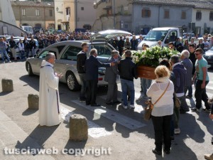 Viterbo - La Quercia - I funerali di Leonardo Rizzello