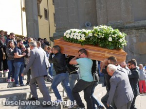 Viterbo - La Quercia - I funerali di Leonardo Rizzello