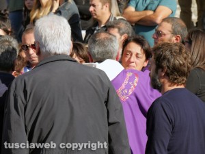 Viterbo - La Quercia - I funerali di Leonardo Rizzello
