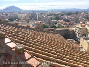 Viterbo vista dall'alto