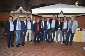 Santa Rosa 2015 - La cena in prefettura organizzata da Coldiretti con il presidente nazionale Moncalvo 