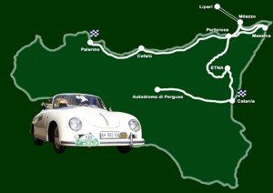 Il percorso del "Raid dell'Etna 2015"
