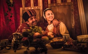 Il “Convivium secretum” in una passata edizione della "Sagra delle castagne"