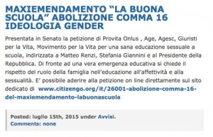 Gender - La pagina del comune di Bomarzo