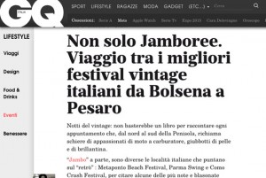 Bolsena - La Notte del vintage sulle pagine di GQ