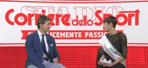 Alice Sabatini al Corriere dello sport stadio