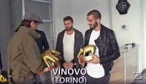 Striscia la notizia - Tapiro a Leonardo Bonucci