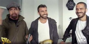 Striscia la notizia - Tapiro a Leonardo Bonucci