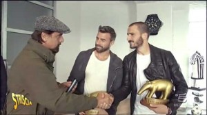 Striscia la notizia - Tapiro a Leonardo Bonucci