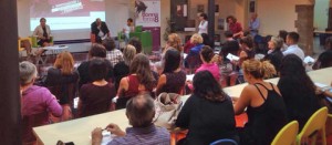 Viterbo - L'assessora Perà alla presentazione del bando