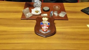 Civita Castellana - Il materiale sequestrato dai carabinieri