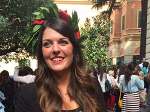 Alessia Spatoliatore, neo-dottoressa in Medicina e chirurgia