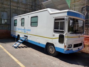 Tarquinia - Centro mobile per la raccolta del sangue 