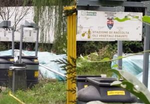 Sutri - Contenitore degli oli esausti