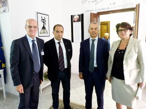 Ettore Cristiani, Lorenzo Suraci, Cosimo Ferri, Rita Piermatti