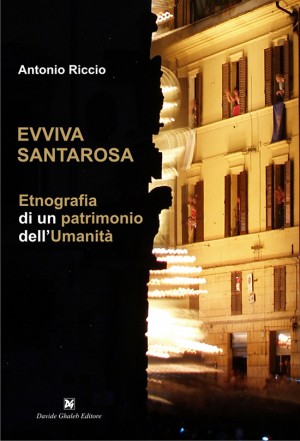 La copertina del libro Evviva Santa Rosa