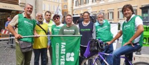 Fare verde davanti a Montecitorio