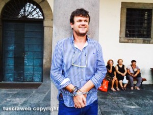 Viterbo - Piazza del Plebiscito - Filippo Rossi incatenato