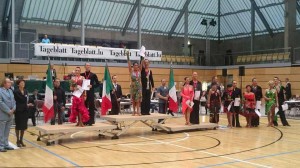 Danza sportiva - I maestri viterbesi Angelo Buzzi e Alessandra Lanzi