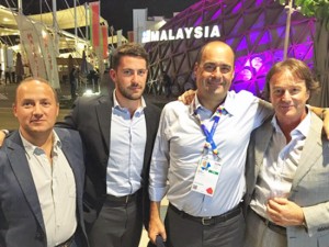 Milano - Francesco Bigiotti e Nicola Zingaretti a Expo
