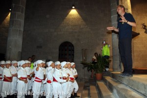Santa Rosa - Bianca speranza - I minifacchini in chiesa prima del trasporto