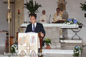 Viterbo - Festa della polizia - Il questore Suraci