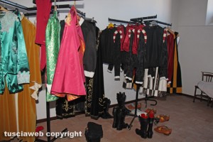 Santa Rosa - I vestiti del corteo storico conservati nel monastero 