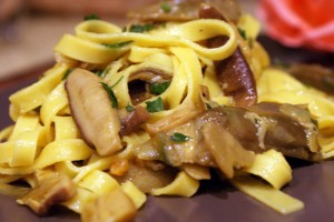 Fettuccine ai funghi porcini