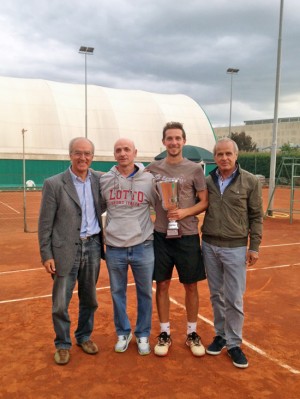 Sport - Tennis - La premiazione di Daniele Chiurulli