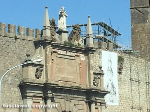 Viterbo - Santa Rosa - Smontaggio del capannone