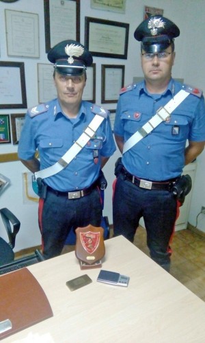 Corchiano - La droga sequestrata dai carabinieri 
