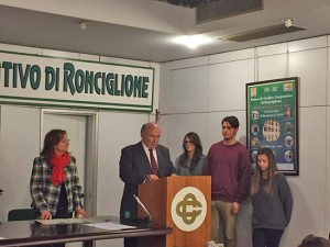 Ronciglione - La consegna dei premi al liceo Meucci