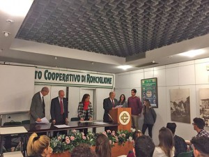 Ronciglione - La consegna dei premi al liceo Meucci