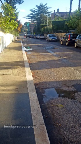 Viterbo - Le pozze a via Monfalcone 