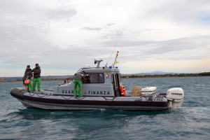 Le operazioni di brillamento della bomba 