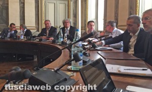 Delegazione sindacale del Gruppo Ubi Banca